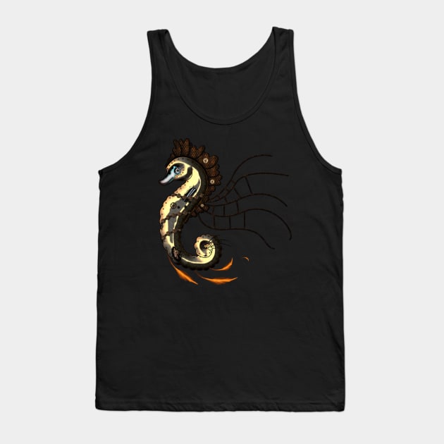 Cute little steampunk seahorse Tank Top by Nicky2342